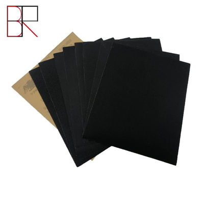 Schwarzes quadratisches Polierschmirgelpapier des Sandpapier-130mm