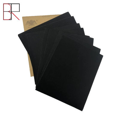 Schwarzes quadratisches Polierschmirgelpapier des Sandpapier-130mm