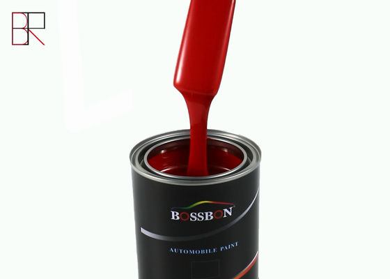 Hohe starke rote silberne metallische Farbe Pearl Whites Auto-1K