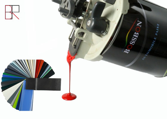 Hohe starke rote silberne metallische Farbe Pearl Whites Auto-1K